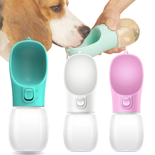 Portable Dog Water Bottle For Small Large Dogs Cat Outdoor Leakproof Walking Drinking Bowls & Travel