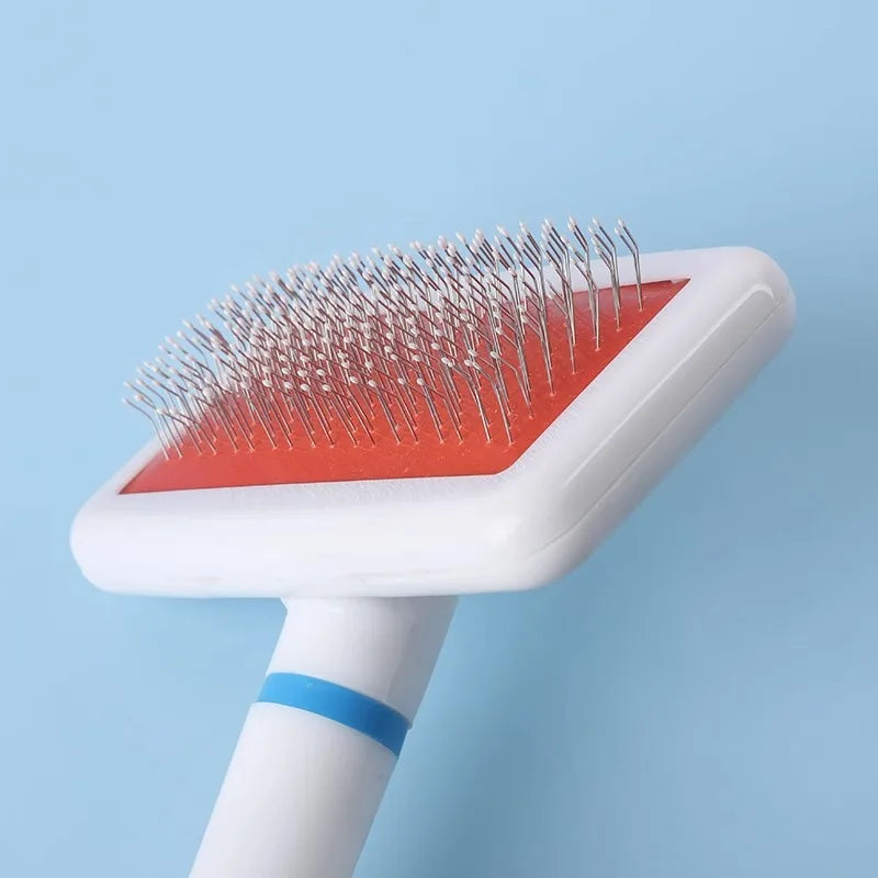 Hair Remover Brush Dog and Cat Non-slip Beauty Brush Dog Grooming Equipment Pets Stainless Steel For Dogs Pet Hair Removal Comb